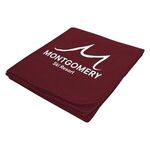 Filmore Fleece Blanket - Wine