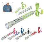 Flashlight with Light-Up Pen -  