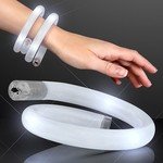 FLASHY LED TUBE BRACELET - White