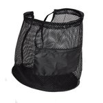 Flex Mesh Drawstring Bag - Black