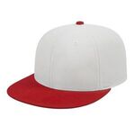 Flexfit® Wool Blend Performance Cap - White-red