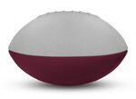 Foam Footballs 4" Long - Color Top - Gray/Maroon