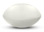 Foam Footballs 4" Long - White Top - White