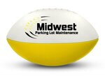 Buy Foam Footballs 7" Long (8.75" Arc Length) Middie - White Top