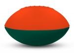 Foam Footballs Nerf - 5" - Orange/Forest Grn