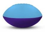Foam Footballs Nerf - 7" - Lt Blue/Purple