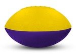 Foam Footballs Nerf - 8" - Yellow/Purple