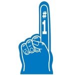 Foam Hand - 18" - Blue