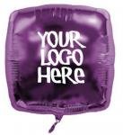 Buy Custom Printed Foil Square Helium Balloons 22"