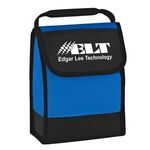 Folding Identification Lunch Bag - Royal Blue