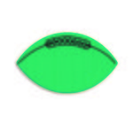 Football Jar Opener - Green 340u