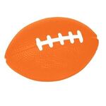 Football Shape Stress Reliever - Orange