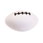 Football Stress Ball - White-black