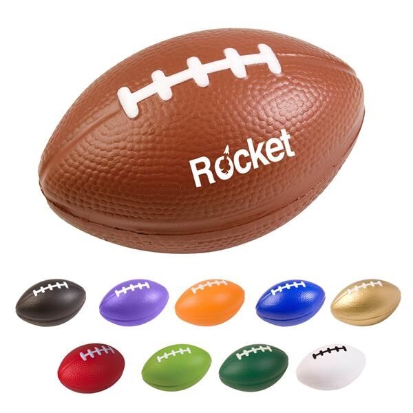 Main Product Image for Custom Printed Stress Football  3"