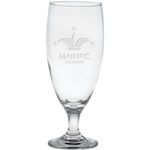 Buy Pint Glass Footed Pilsner Deep Etched 16 Oz