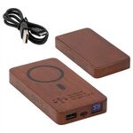 Buy Custom Printed FSC 5000mAh Power Bank w/ 15W Magnetic Charger