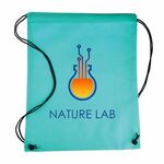 Full Color Drawstring Cinch up Backpack -