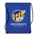 Full Color Drawstring Cinch up Backpack -