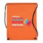 Full Color Drawstring Cinch up Backpack -