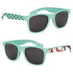 Full Color Malibu Sunglasses - Seafoam Green