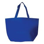 Full Color Non-Woven Shopper Tote - Reflex Blue