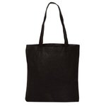 Full Color Non Woven Tote Bag - Black