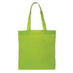 Full Color Non Woven Tote Bag - Lime Green