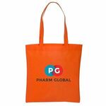 Full Color Non Woven Tote Bag - Orange