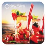 Buy Custom Printed Full Color Square Coaster