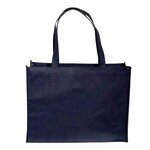 Full Color Standard Non Woven Tote - Navy Blue