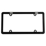 Full View License Plate Frame - Black