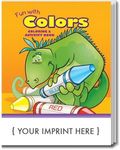 Buy Custom Logo Fun With Colors Coloring Book USA Made