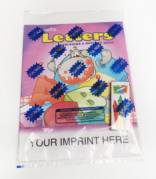 Main Product Image for Fun With Letters Coloring Book Fun Pack USA Made