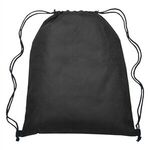 Gateway - Drawstring Backpack - Black