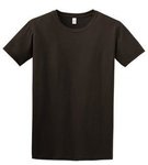 Gildan Softstyle T-Shirt. - Dark Chocolate