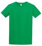 Gildan Softstyle T-Shirt. - Heather Irish Green