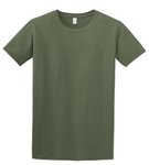 Gildan Softstyle T-Shirt. - Military Green
