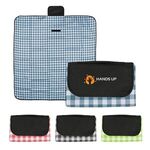 Buy Advertising Gingham Roll-Up Picnic Blanket