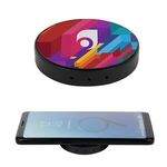 Glass Wireless Charging Pad - Black