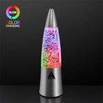 Glitter rocket lamp -  