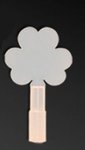 Glow Light Up Swizzle Stick Toppers - Shamrock