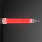 GLOW STICKS WITH LANYARD 4" - Red