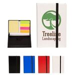 Buy Advertising Go-Getter Hard Cover Sticky Notepad / Business Card