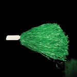 Green 16" Plastic Pom Pom - Green