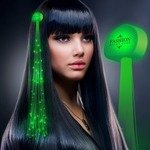 Buy Custom Hair Clip Light Up Sparkle Extensions