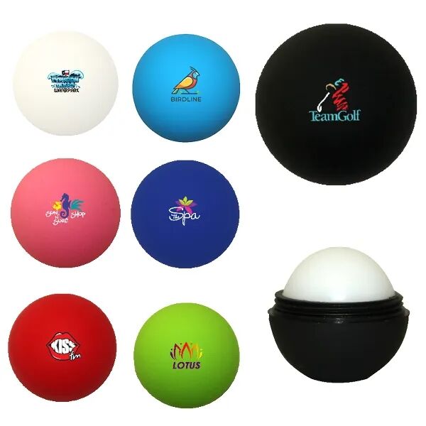 Main Product Image for Custom Printed Halcyon(R) Round Lip Balm