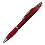 Halcyon® Silhouette Spin Top Pen with Stylus - Red