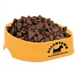 Happy Dog 8" Pet Bowl - Yellow