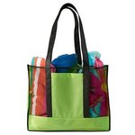 Havasu Non-Woven Beach Tote - Lime