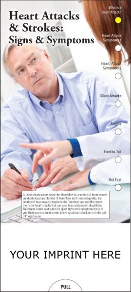 Main Product Image for Heart Attacks & Strokes: Signs And Symptoms Slide Chart